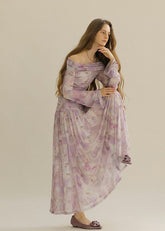 Mini Floral Suit Dress